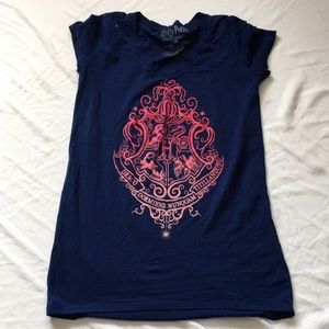 harry potter hogwarts crest shirt